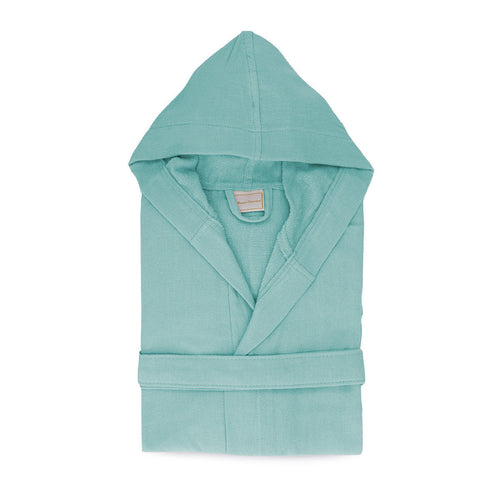 Maestri Cotonieri Accappatoio luxury microspugna con cappuccio unisex 2511B