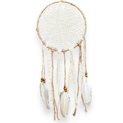 Acchiappasogni macramè boho chic scacciasogni per camera da letto h 70 cm