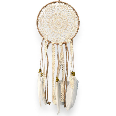 Acchiappasogni macramè boho chic scacciasogni per camera da letto h 70 cm