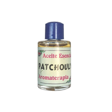 Aceite esencial PATCHOULY olio aromatico culto esoterico aromaterapia brasiliana