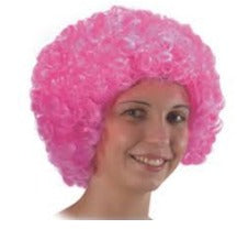 Parrucca Rosa Riccia