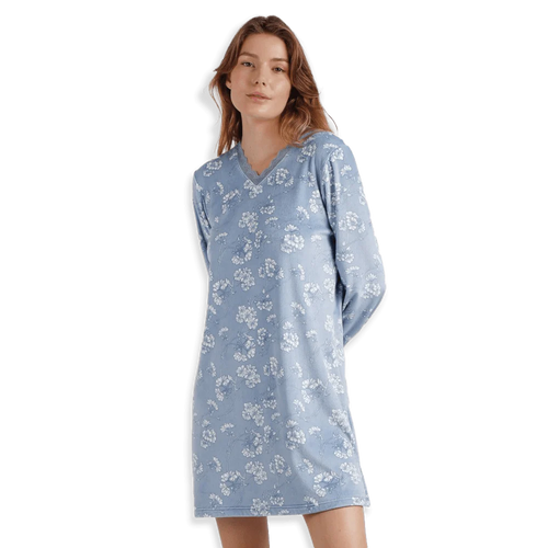 Admas Camicia da Notte Invernale Donna 61197 S25 - Passarelli Biancheria