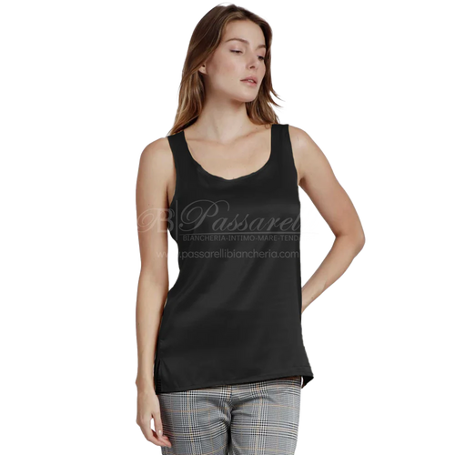 Admas Canottiera Sotto Giacca in Raso da Donna 43512 2504S15