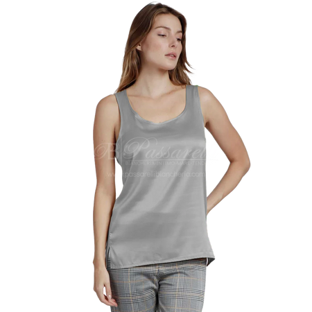 Admas Canottiera Sotto Giacca in Raso da Donna 43512 2504S15