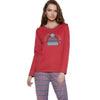 Admas Pigiama Caldo Cotone da Donna 58972 S25 - Passarelli Biancheria