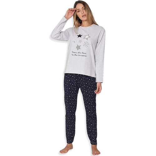 Admas Pigiama da Donna in Caldo Cotone 55799 S23 - Passarelli Biancheria
