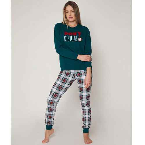 Admas Pigiama da Donna in Caldo Cotone 55858 S27 - Passarelli Biancheria