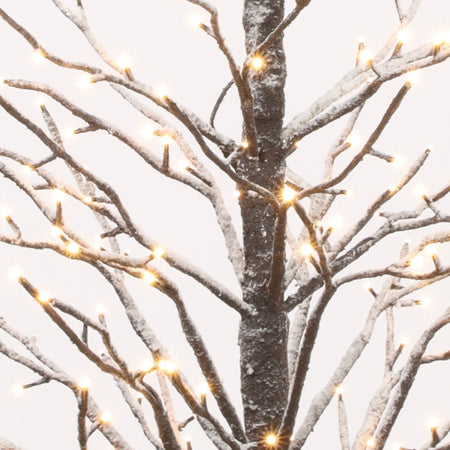 Albero di natale luminoso "Glad" Ramo con led a luce calda Decorazione da interno