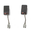 Coppia spazzole in carbone con attacco faston per motore del trapano 5X8X17 mm