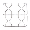 Griglia in acciaio cromato per cucina a gas Fratelli Onofri - 46,5 x 45,6 cm