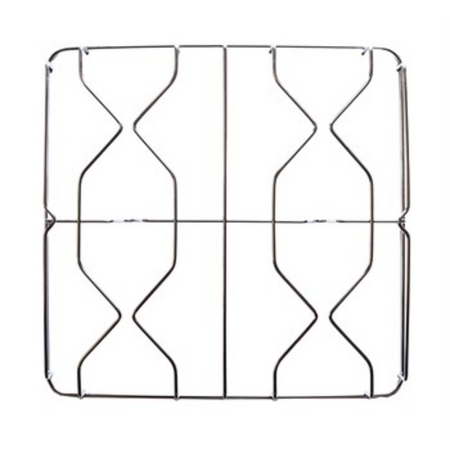 Griglia in acciaio cromato per cucina a gas Fratelli Onofri - 46,5 x 45,6 cm