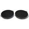 Coppia filtri cappa Rex Electrolux Zanussi carboni originale - 9029799898