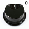 Manopola marrone per piano cottura cucina Foster 40 mm