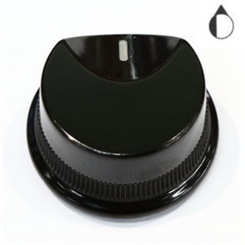 Manopola marrone per piano cottura cucina Foster 40 mm