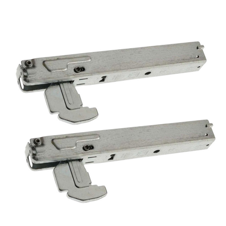 Coppia cerniere molle forno Candy Hoover Rosieres originali 42805350