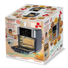 Friggitrice Aria Forno Digitale 1800W 12L 10 Programmi Cestello Rotante Dispaly