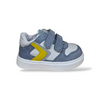 Scarpe Primi Passi Balducci Cita Pelle Grigio Bianco Giallo Made in Italy Bambino