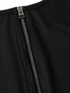 Tom Ford Maglia in Viscosa Nera con Zip Posteriore - Maniche Lunghe da donna