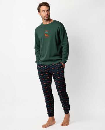 Admas Pigiama da Uomo in Caldo Cotone 63760 2511S33