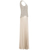 Dexterior vestiti casual donna d.exterior - pizzo cristalli abito plisse' - avorio da donna
