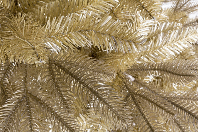 Albero di natale Oro "Tissi" in PE Effetto Real Touch + PVC di Altissima qualità