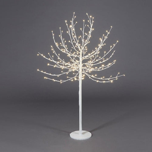 Albero luminoso Faggio tronco lungo rami a microled luce calda da interno ed esterno