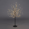 Albero luminoso Faggio tronco lungo rami a microled luce calda da interno ed esterno