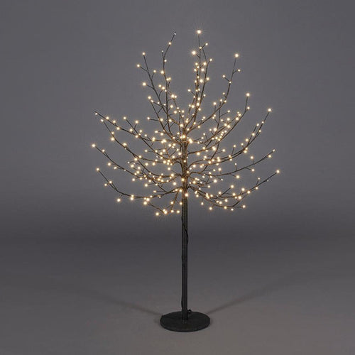 Albero luminoso Faggio tronco lungo rami a microled luce calda da interno ed esterno