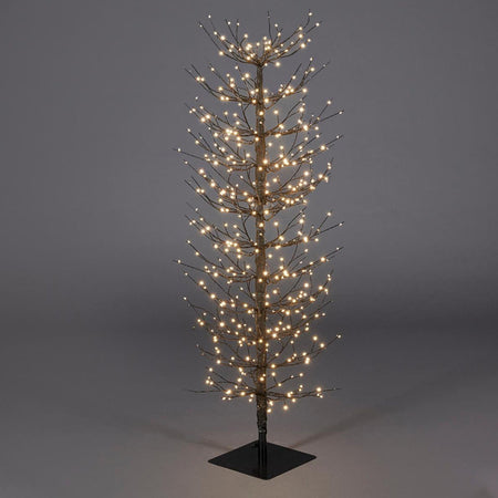 Albero luminoso "Faggio" con rami a microled luce calda da interno ed esterno