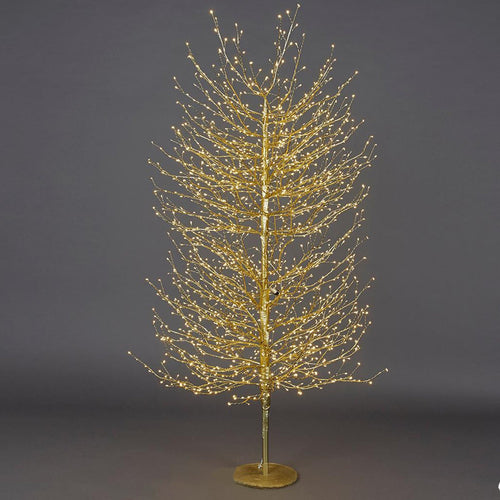Albero luminoso Faggio con rami a microled luce calda da interno ed esterno