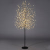 Albero luminoso Faggio tronco lungo rami a microled luce calda da interno ed esterno