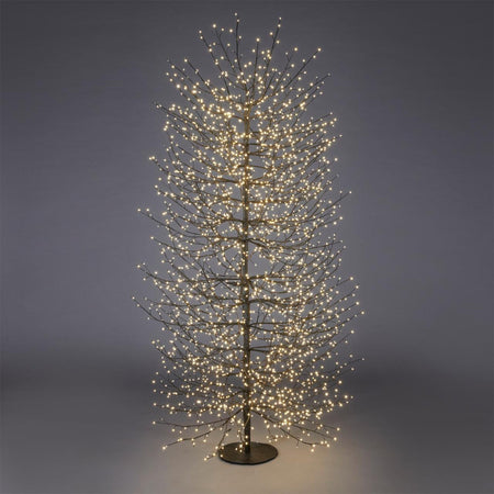 Albero luminoso "Faggio" con rami a microled luce calda da interno ed esterno