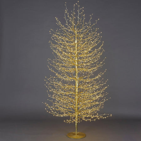 Albero luminoso "Faggio" con rami a microled luce calda da interno ed esterno