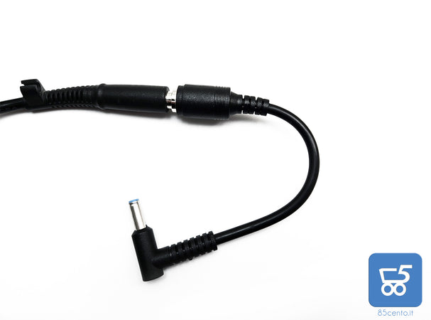 Alimentatore Originale HP per Notebook Laptop Tiny 65W 19,5 V 3,33A con cavo di alimentazione Italiano + Adattatore da 7,4x5mm a 4,5x3mm - EX DEMO