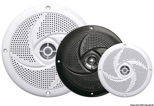 Altoparlanti Stereo Ultra Piatte 4 Doppio Cono Bi Mm 133 Pot. W 2X20