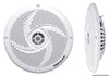 Altoparlanti Stereo Ultra Piatte 5,25 Doppio Cono Colore Bianco Mm 162.5 Pot. W. 2X40