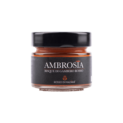 Ambrosia - Bisque di gambero rosso | Rosso di Mazara | 90g