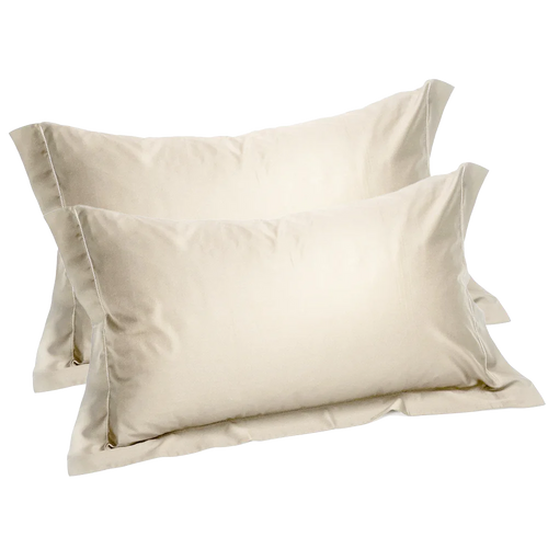 Ambrosiana Coppia Federe in Raso di Cotone con Volà S15