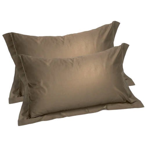 Ambrosiana Coppia Federe in Raso di Cotone con Volà S15