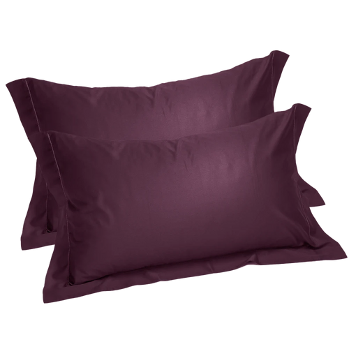 Ambrosiana Coppia Federe in Raso di Cotone con Volà S15