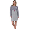 Amica Camicia da Notte Invernale Punto Milano per Donna 92A806 S30 - Passarelli Biancheria