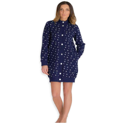 Amica Vestaglia Invernale da Donna Abbottonata 72A339 S30 - Passarelli Biancheria