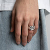 Anello Wasted Paris Silver ring