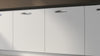 Anta per mobili in Legno nobilitato Compresa di Maniglia spessore 1.8 cm 90x60 in colore bianco