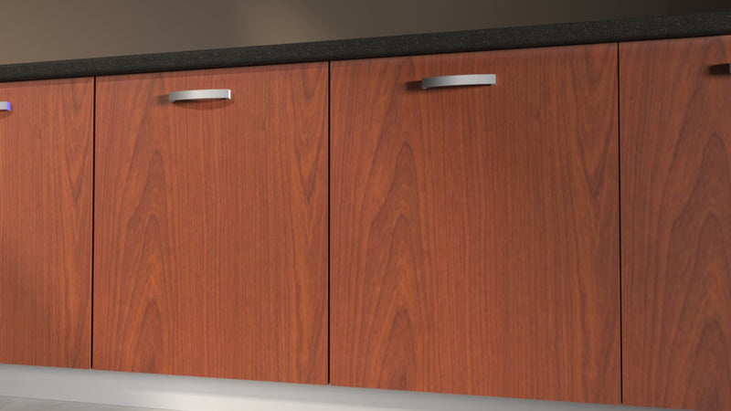 Anta per mobili 72x45 cm colore ciliegio in Legno nobilitato Compresa di Maniglia spessore 1.8 cm