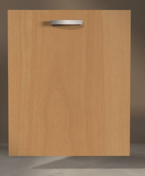 Anta per mobili in Legno nobilitato Compresa di Maniglia spessore 1.8 cm 90x45 in colore faggio