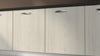 Anta per mobili 90×40 cm colore Larice Bianco in Legno nobilitato Compresa di Maniglia spessore 1.8 cm