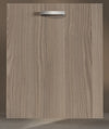 Anta per mobili in Legno nobilitato Compresa di Maniglia spessore 1.8 cm 90x40 in colore olmo