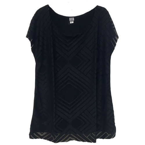 Antonella Sotto Giacca con scollo Ampio in Viscosa 63113P S40