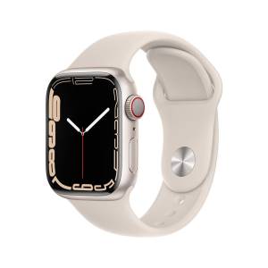 Apple Watch Serie 7 Cell 41mm Starlight Aluminium Case/Starlight Sp...